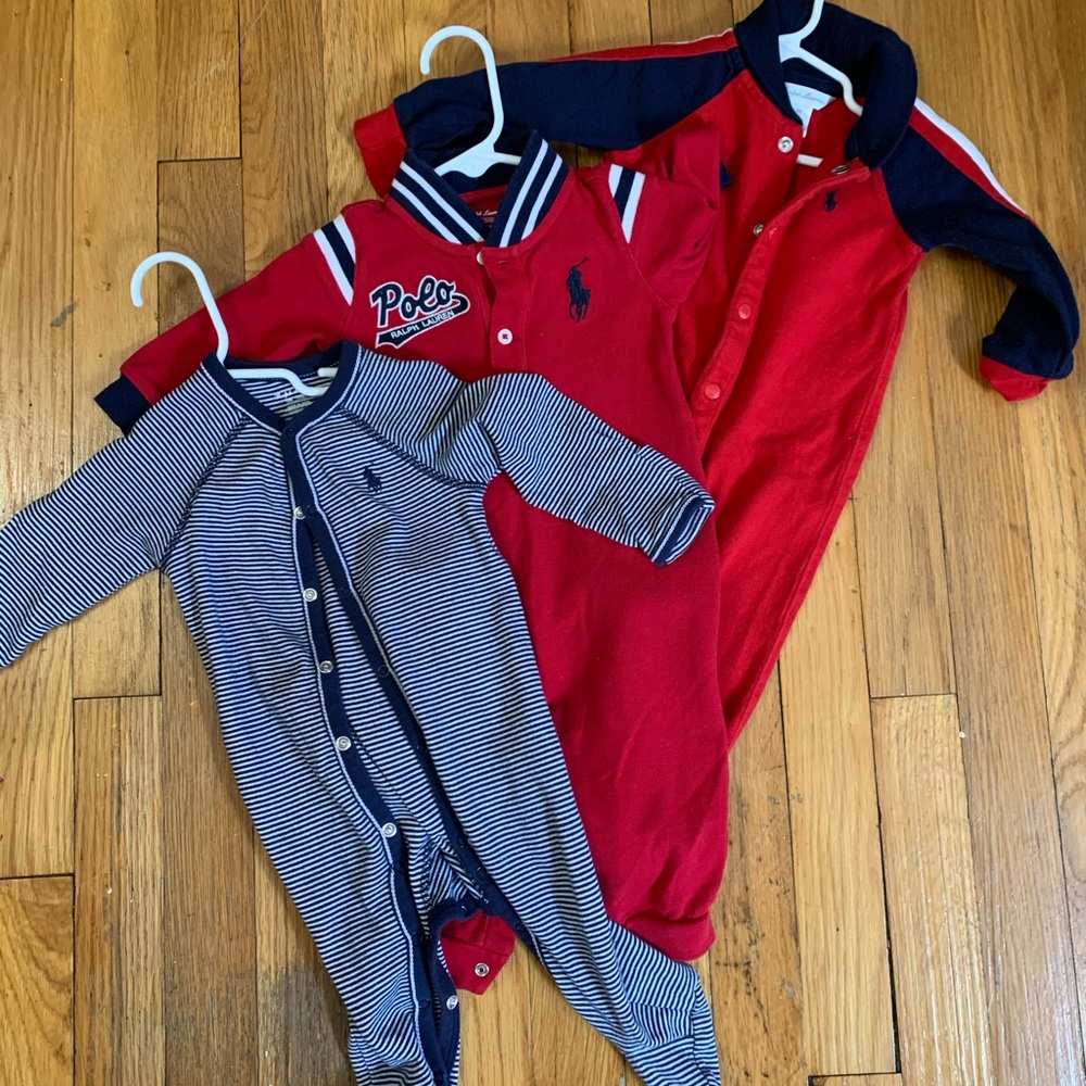 Polo Bundle DEAL!!/LOT 6 Month baby onesie